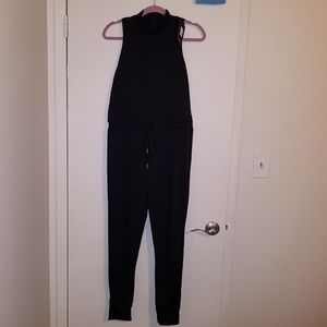 Black lounge jumpsuit